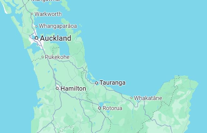 Auckland, Waikato and the Bay of Plenty